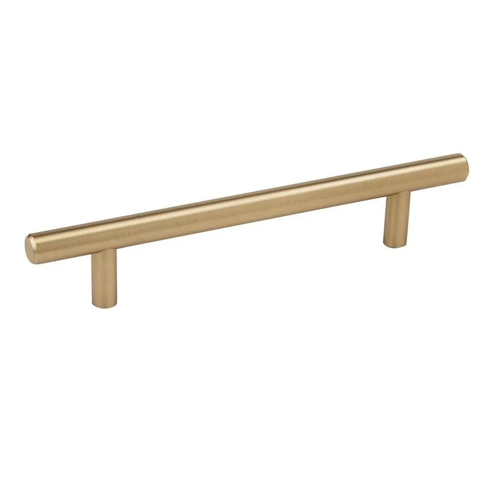 Amerock Bar Pull 128mm Golden Champagne Cabinet Handle Hardware 10 Pack